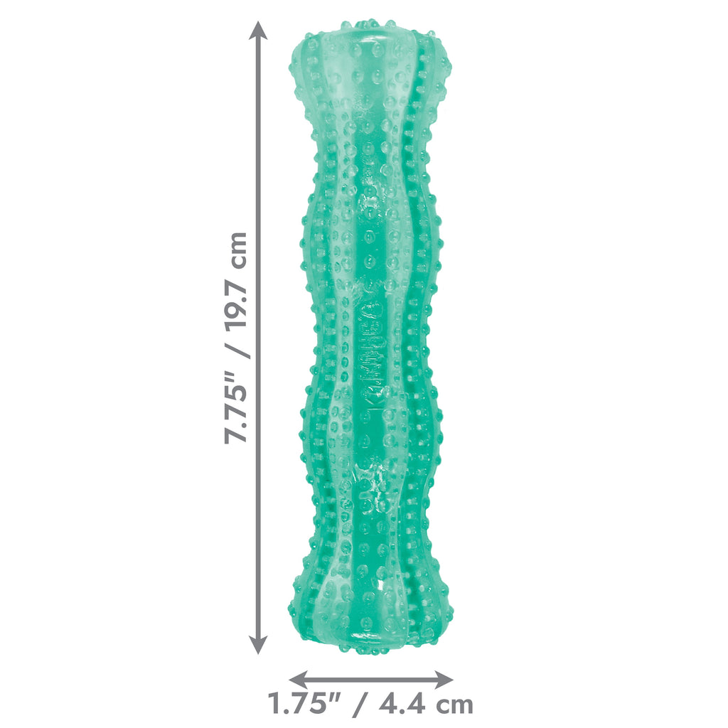 KONG® Squeezz Dental Stick - Cleans Teeth, Dog Toy, Medium
