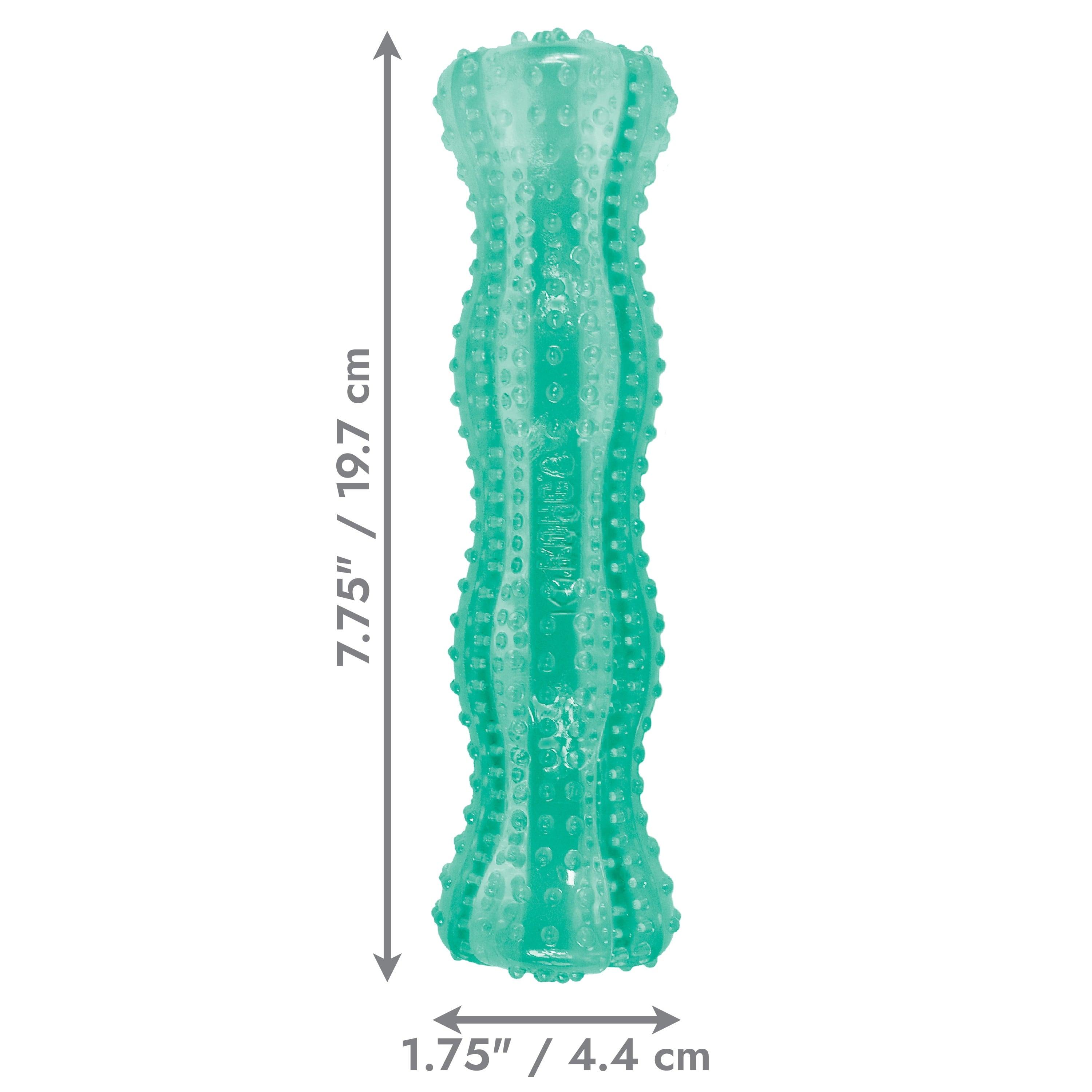KONG® Squeezz Dental Stick - Cleans Teeth, Dog Toy, Medium