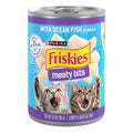 Purina Friskies Meaty Bits with Ocean Fish in Sauce Wet Cat Food - 13.5 oz Can - 12-Pack