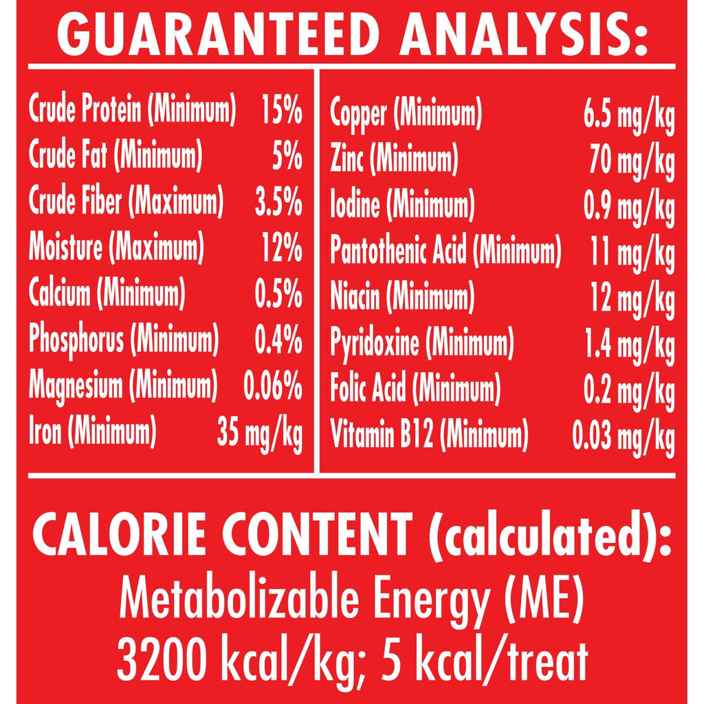 Milk Bone Mini’s Peanut Butter Flavor Dog Biscuits - Naturally & Artificially Flavored, 15 oz Box