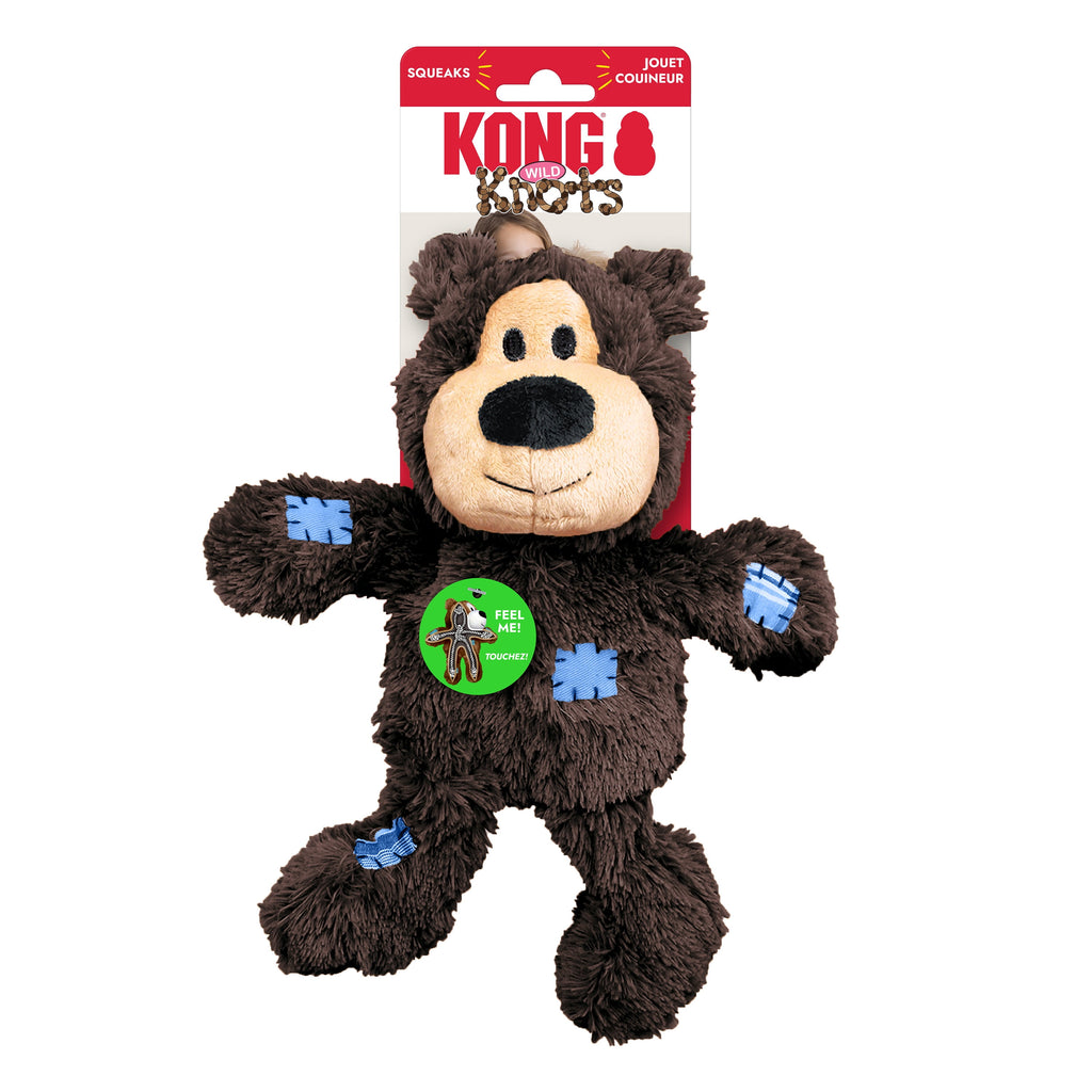 KONG® Wild Knots Internal Knotted Rope Skeleton Dog Toy - Bear, Medium/Large