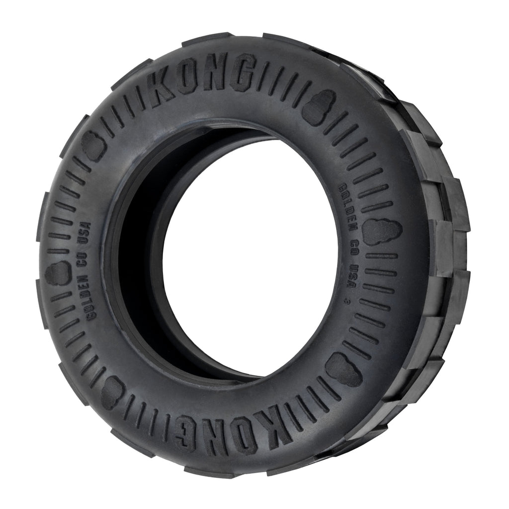 KONG Extreme Tire Durable Dog Toy - Black, Medium/Large for Dogs Between 30-65 lbs