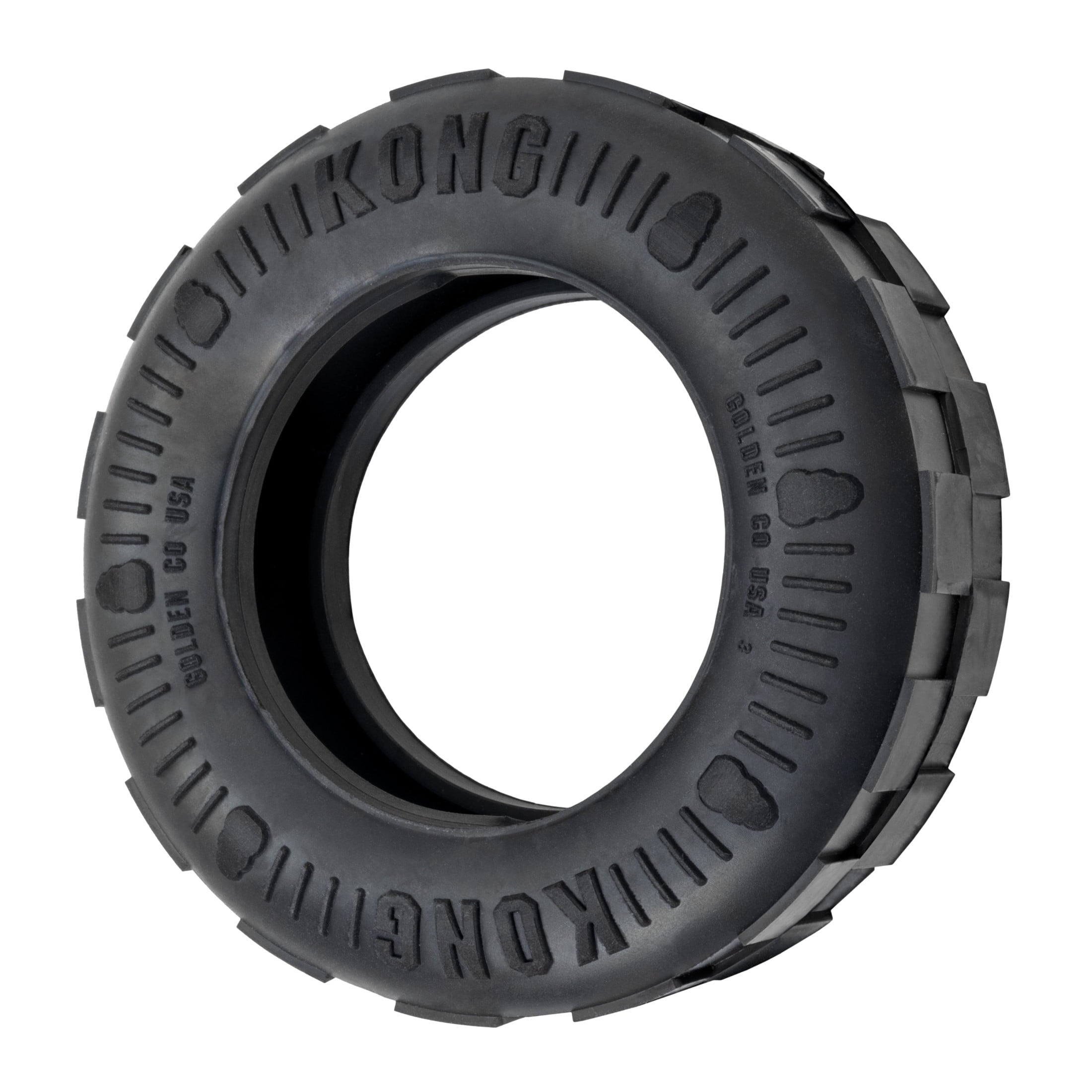 KONG Extreme Tire Durable Dog Toy - Black, Medium/Large for Dogs Between 30-65 lbs