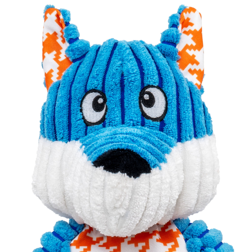 KONG® Floppy Knots Squeaker Dog Toy - Fox, Medium/Large