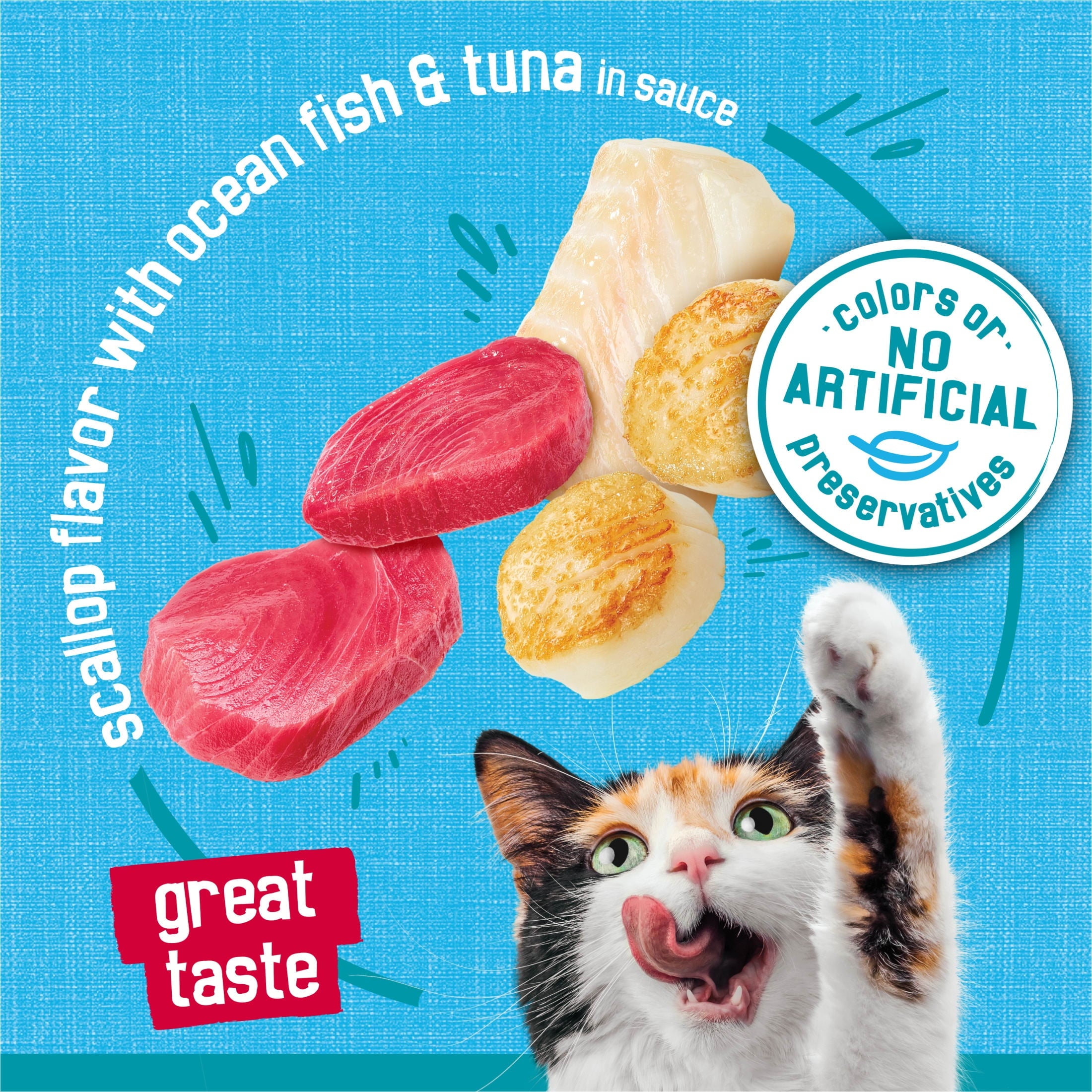 Purina Friskies Tasty Treasures Prime Filets - Tuna, Wet Cat Food, 5.5 oz Cans - 12-Pack