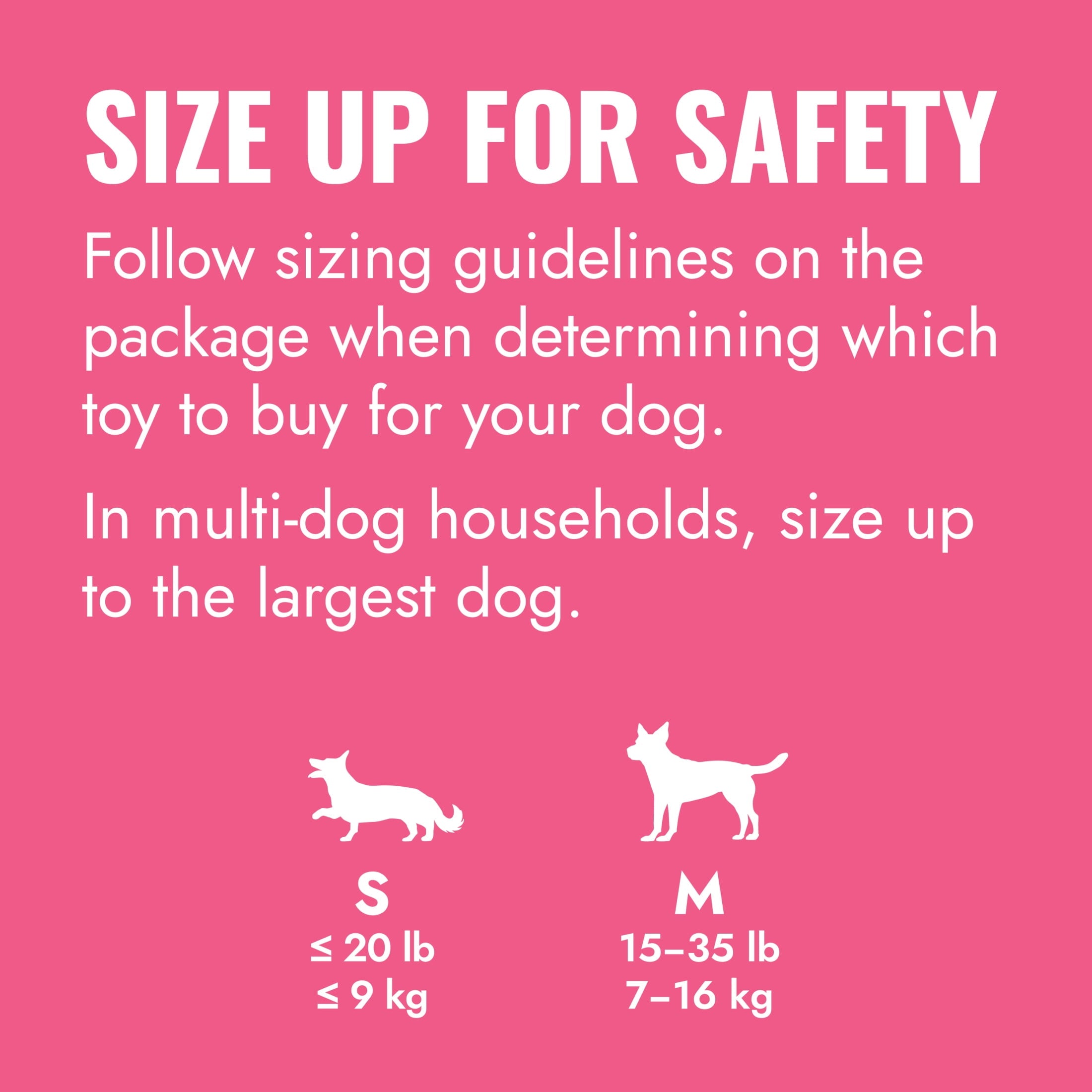 KONG® Puppy Binkie Stuffable Dog Toy - Pink, Medium for Beginner Chewers