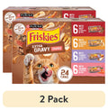 Purina Friskies Extra Chunky Gravy Variety Pack - Wet Cat Food, 5.5 oz Cans - 2-Pack