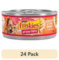 Purina Friskies Prime Filets - Chicken and Tuna Dinner in Gravy, Wet Cat Food, 5.5 oz Can - 24-Pack