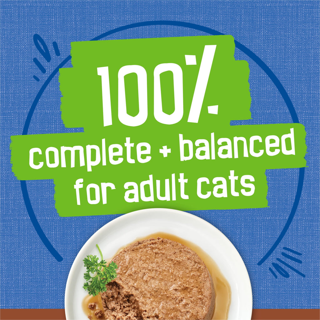 Purina Friskies Gravy Pate - Tuna, Wet Cat Food, 5.5 oz Can - 6-Pack
