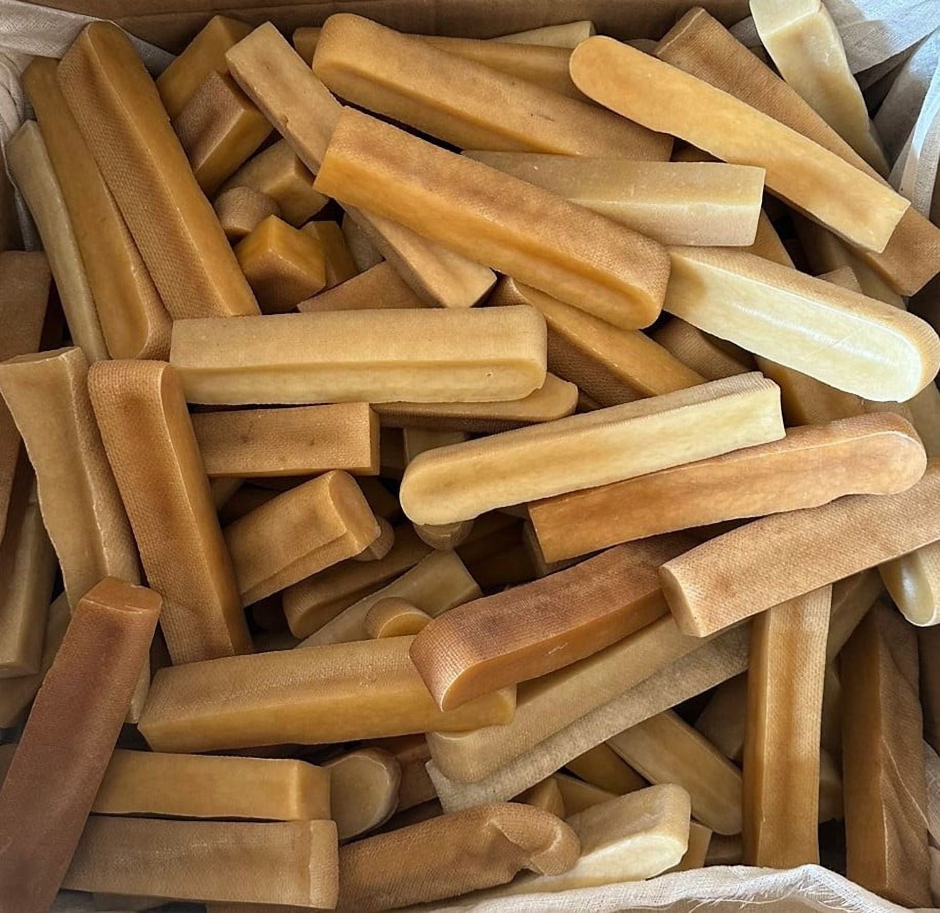 Dog Himalayan Yak Milk Bones Dog Chews for Dogs X-Large 6" long - 3 Pieces!