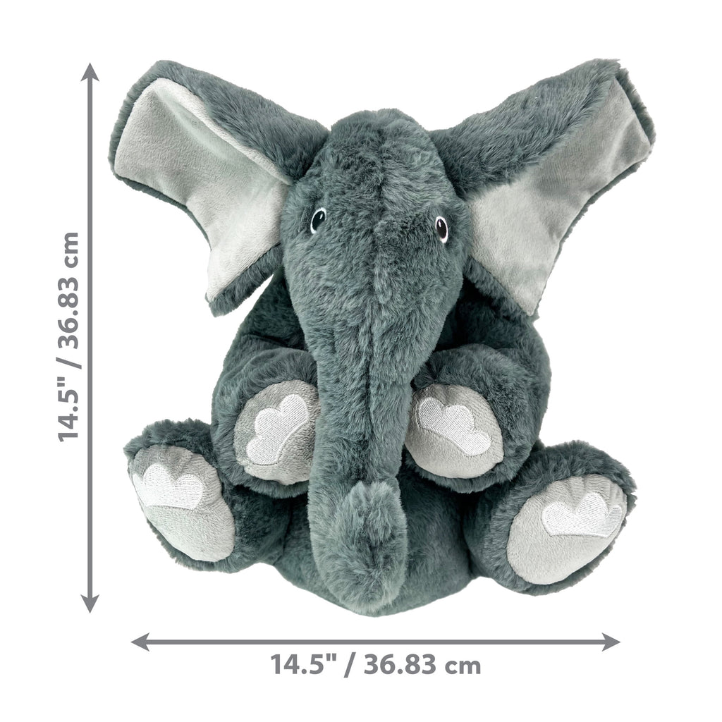 KONG® Comfort Kiddos Dog Toy - Removable Squeaker, Elephant, Jumbo Extra Large
