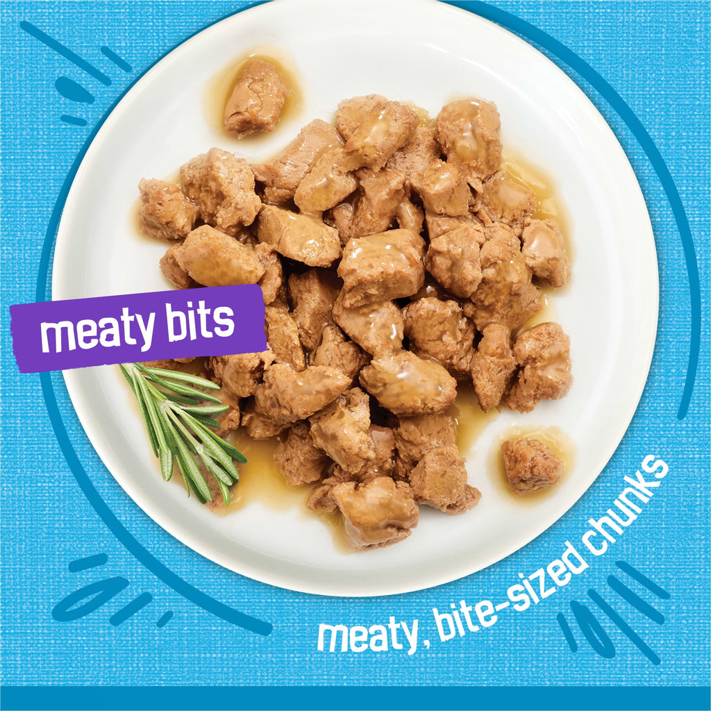 Purina Friskies Meaty Bits with Ocean Fish in Sauce Wet Cat Food - 13.5 oz Can