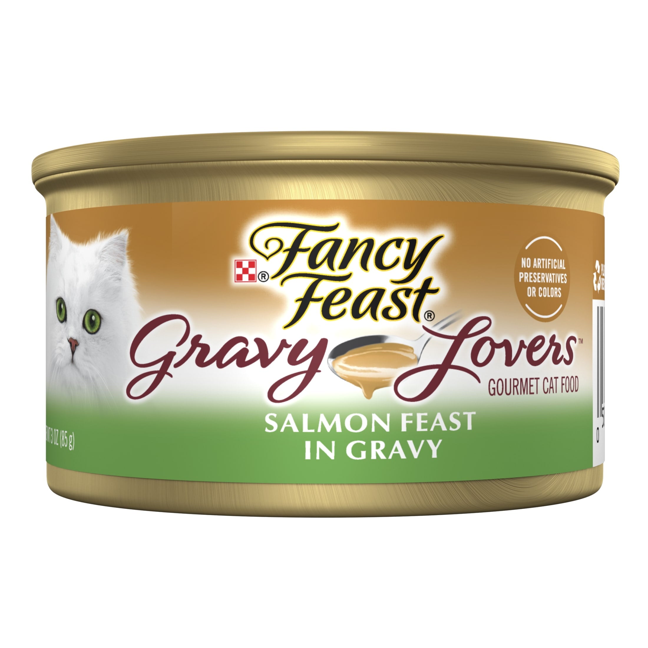 Purina Fancy Feast Gravy Lovers Wet Cat Food - Seared Salmon in Gravy, 3 oz Can - 12-Pack
