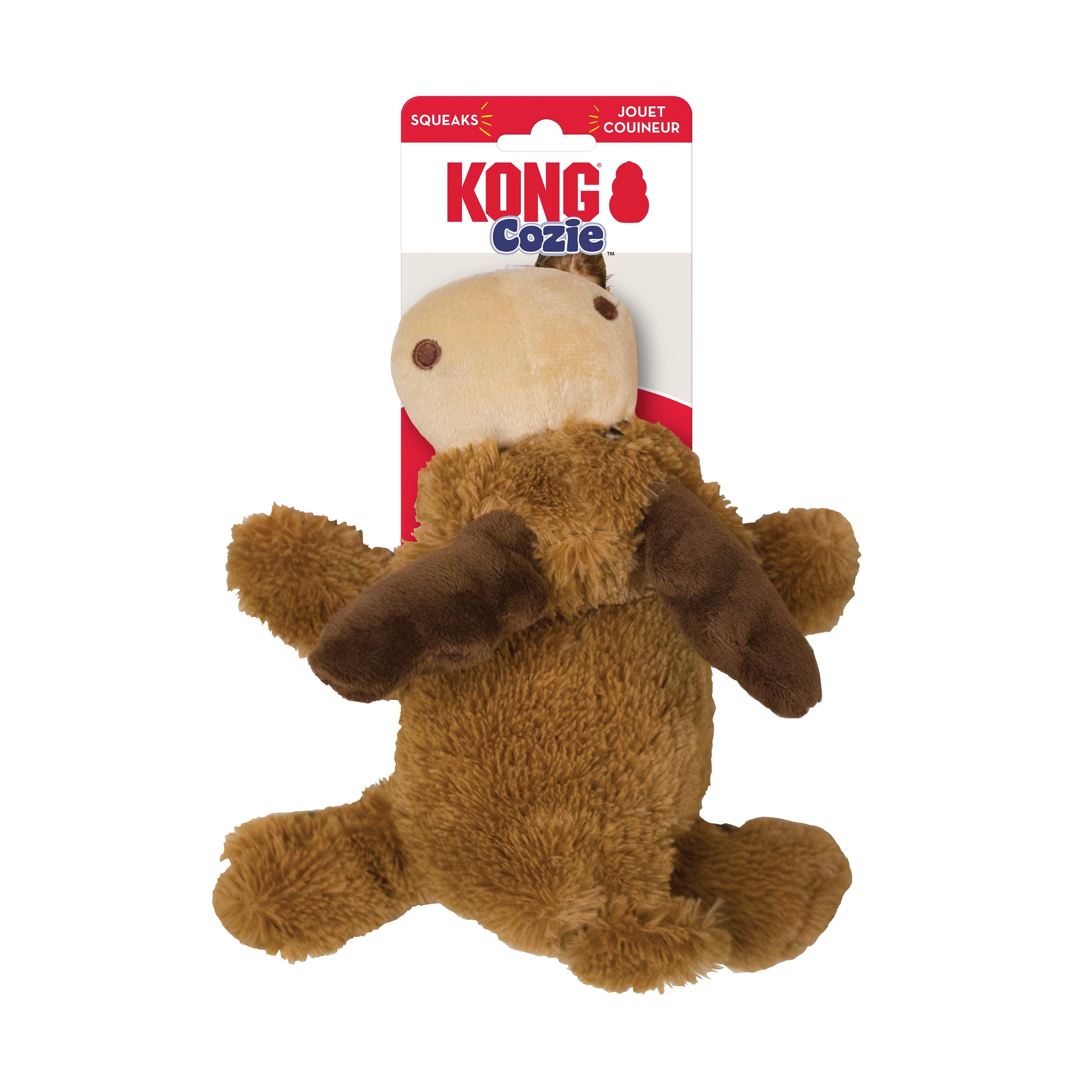 KONG® Cozie™ Marvin the Moose Dog Toy - Medium