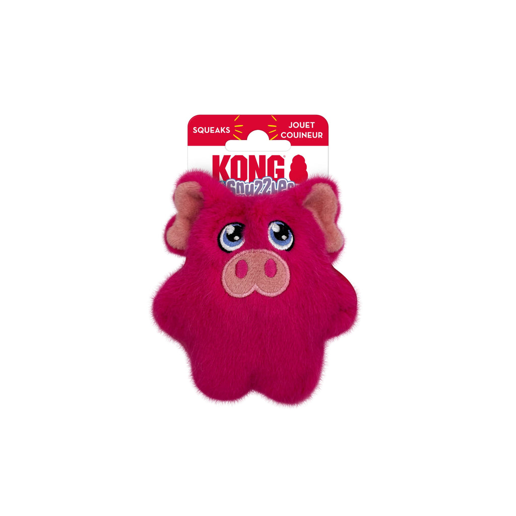 KONG® Snuzzles Plush Squeaker Dog Toy - Mini Pig, Extra Small