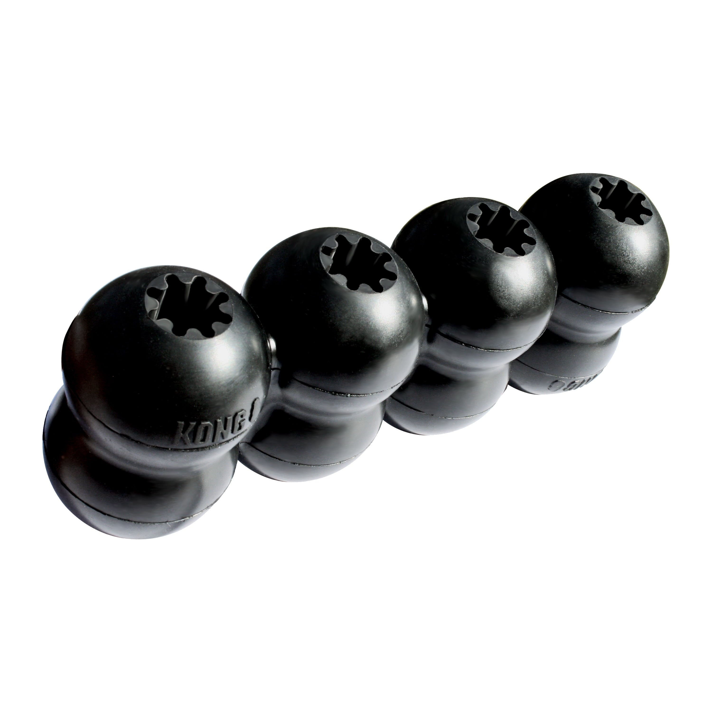 KONG® Extreme Rubber Goodie Ribbon Toy for Power Chewers - Large for Dogs Between 30-65 lbs