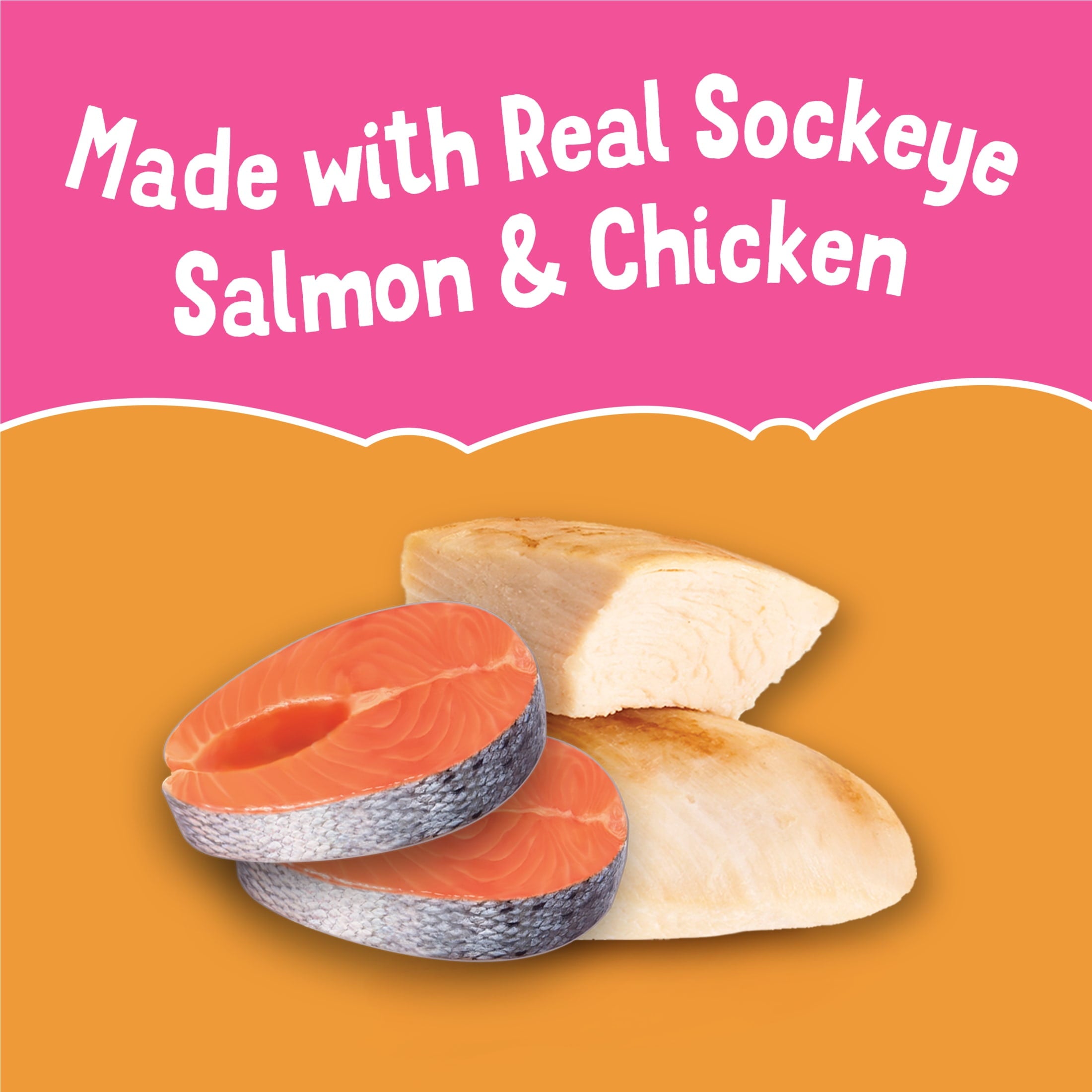 Purina Friskies Grain Free Lickable Cat Food Toppers Lil’ Soups With Sockeye Salmon in Chicken Broth - 1.2 oz Cups