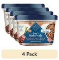 Blue Buffalo Love Made Fresh Dog Food - Refrigerated, Chunky Beef Stew, 1-lb Tub - 4-Pack