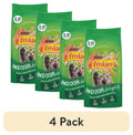 Purina Friskies Indoor Delights Dry Cat Food Flavors of Chicken - Salmon, Peas, and Carrots, 3.15 lb Bag - 4-Pack