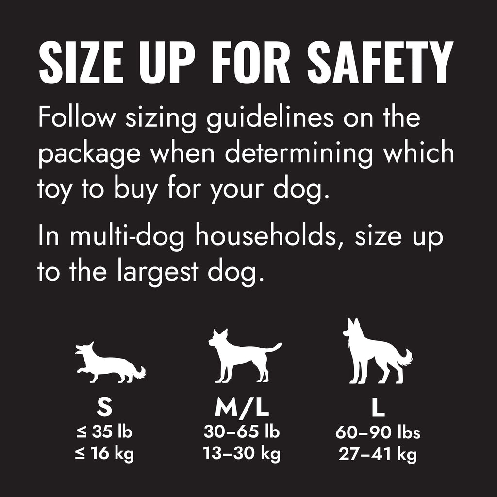 KONG Extreme Tire Durable Dog Toy - Black, Medium/Large for Dogs Between 30-65 lbs