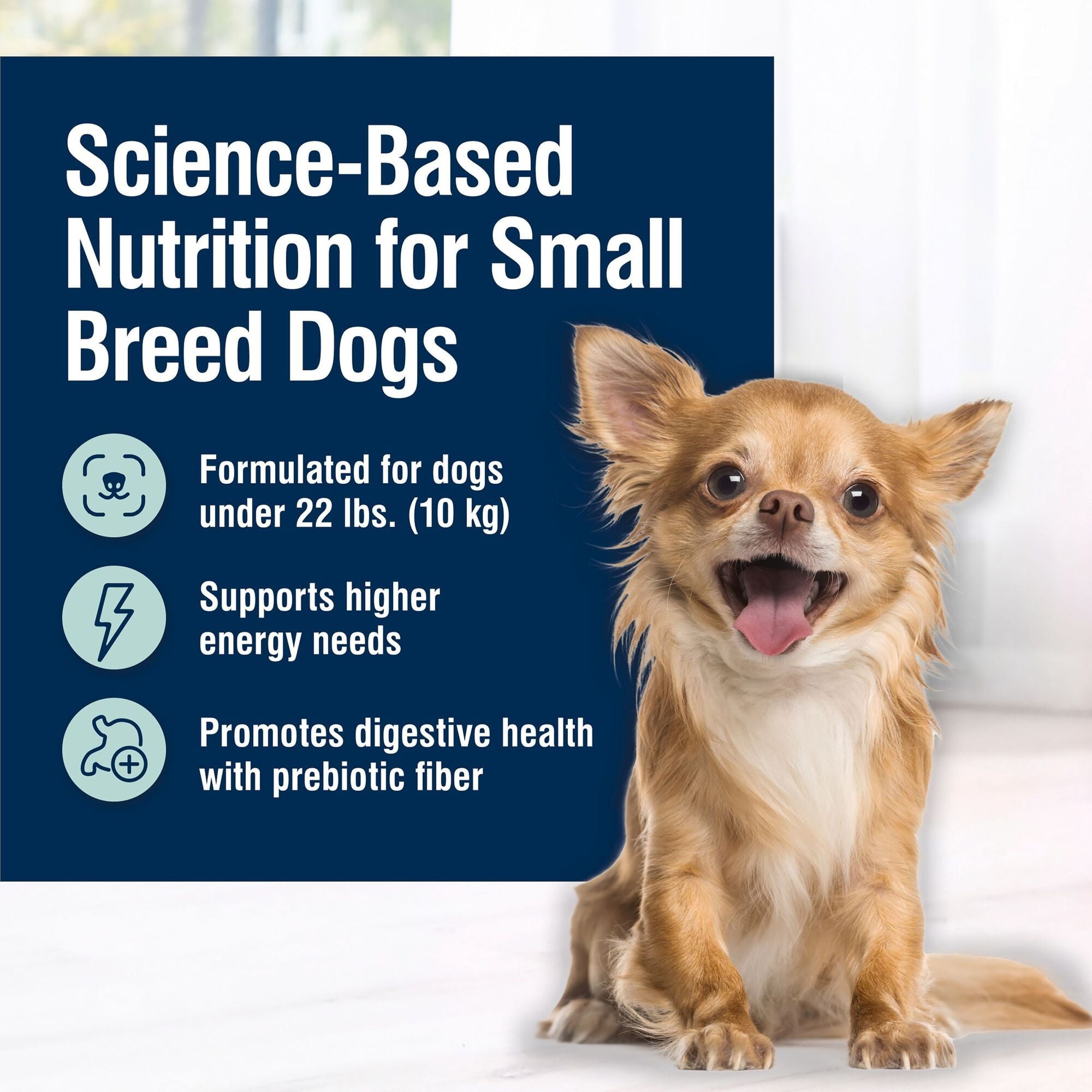 BLUE True Solutions Small & Mighty Adult Small Breed Dog Dry Food - Chicken, 11-lb. Bag