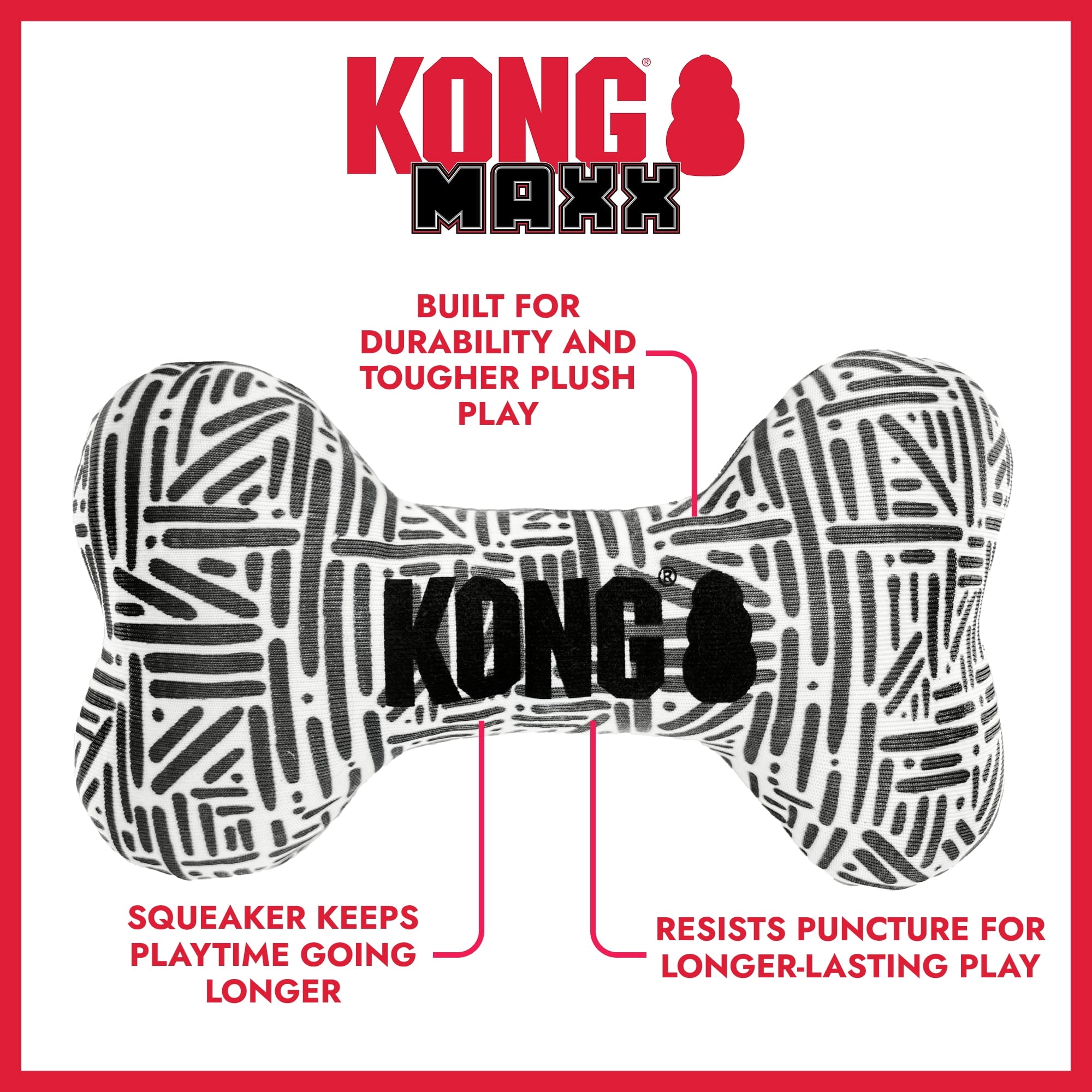 KONG® Maxx Bone Durable Dog Toy - Small/Medium