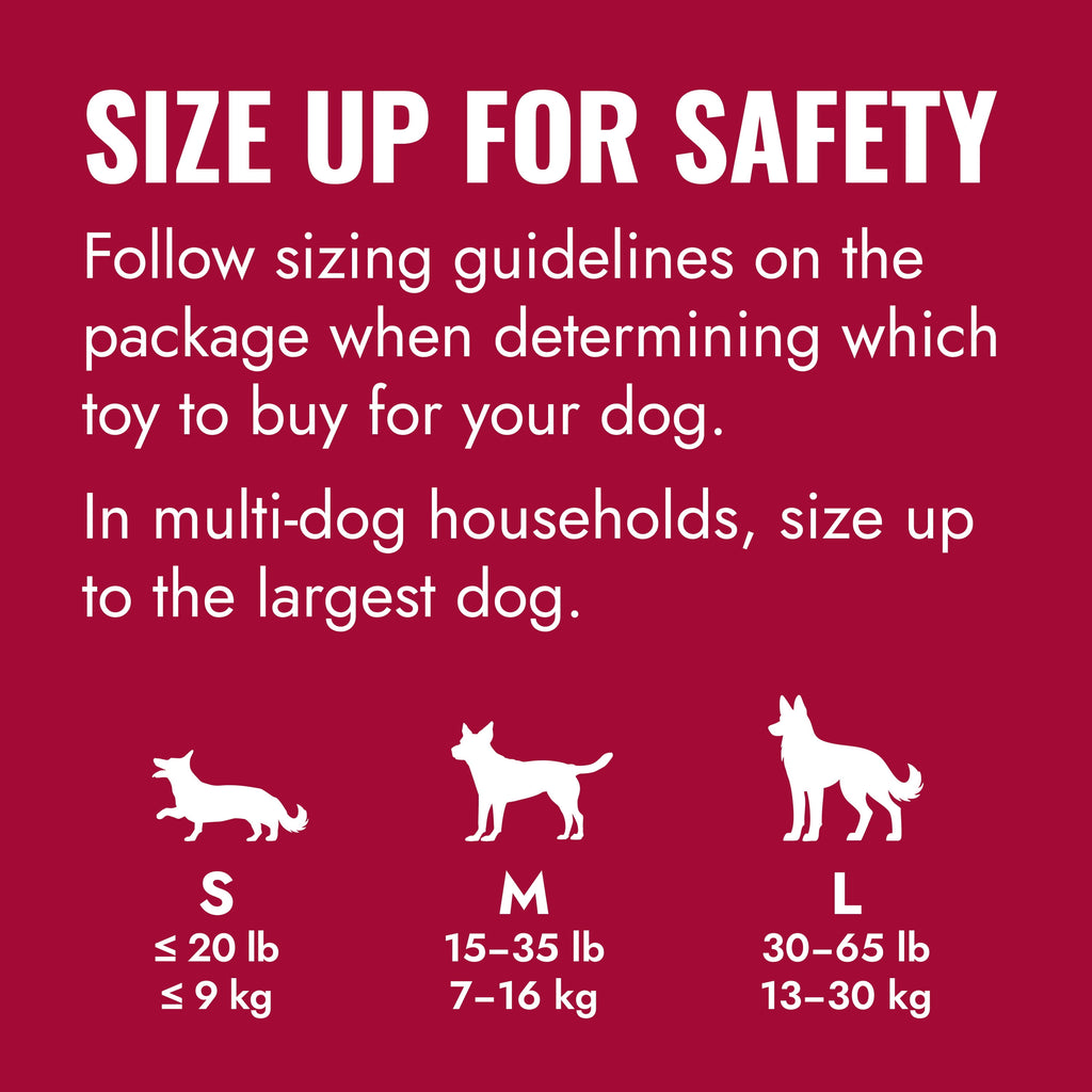KONG® Stuff-a-Ball Classic Rubber Dog Toy - Ball, Medium
