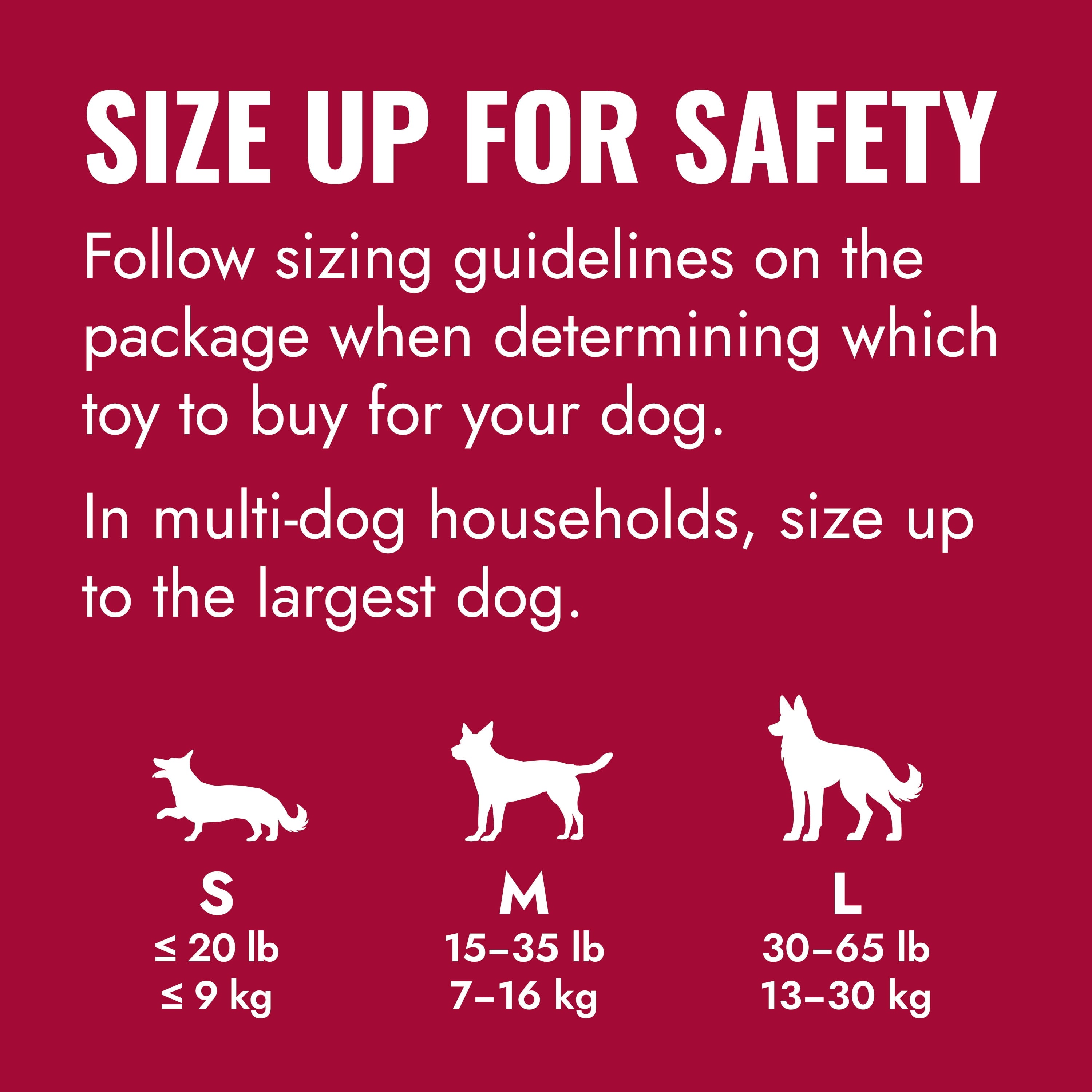 KONG® Stuff-a-Ball Classic Rubber Dog Toy - Ball, Medium