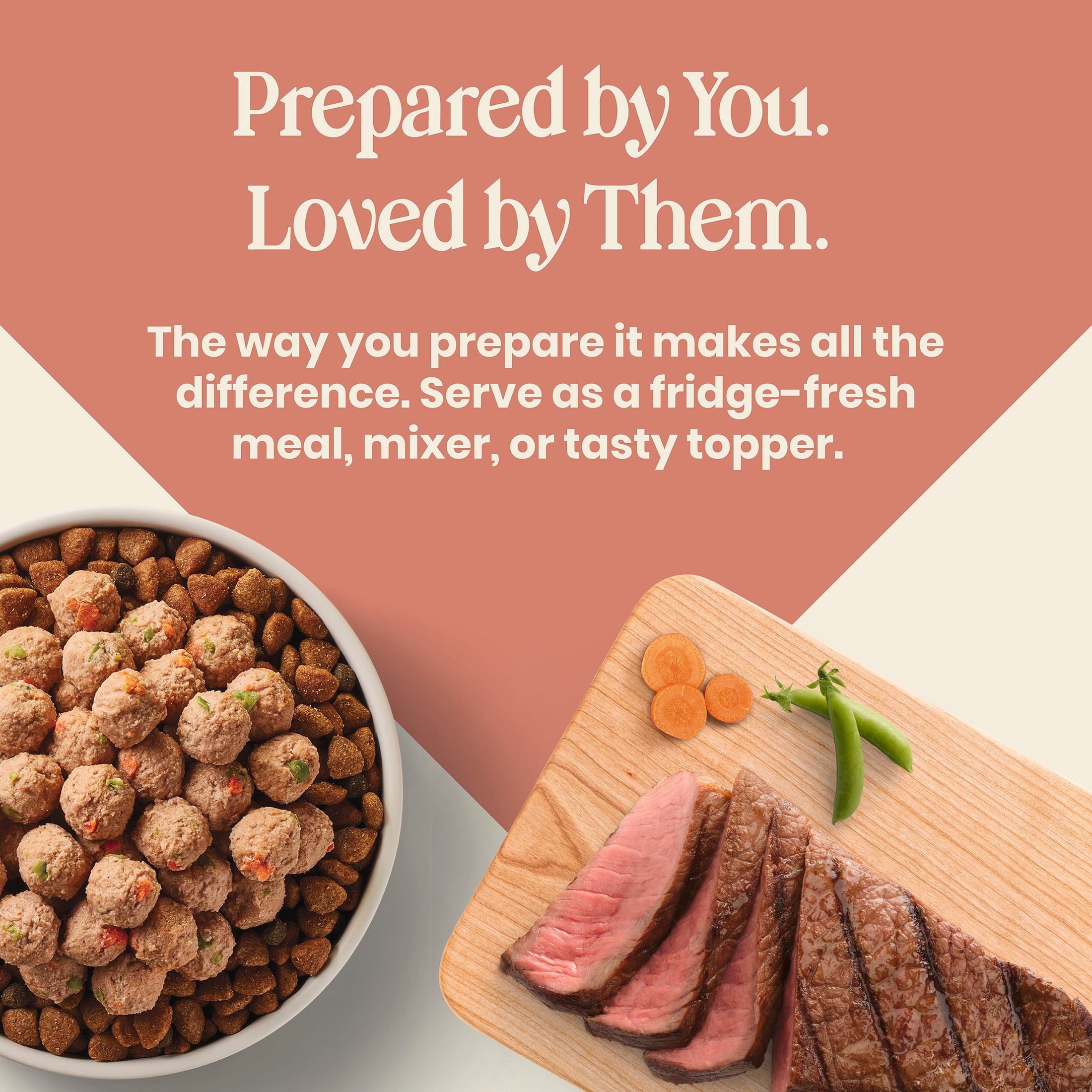 Blue Buffalo Love Made Fresh Dog Food - Refrigerated, Beef Meatball 1.5lb Pouch - 6-Pack