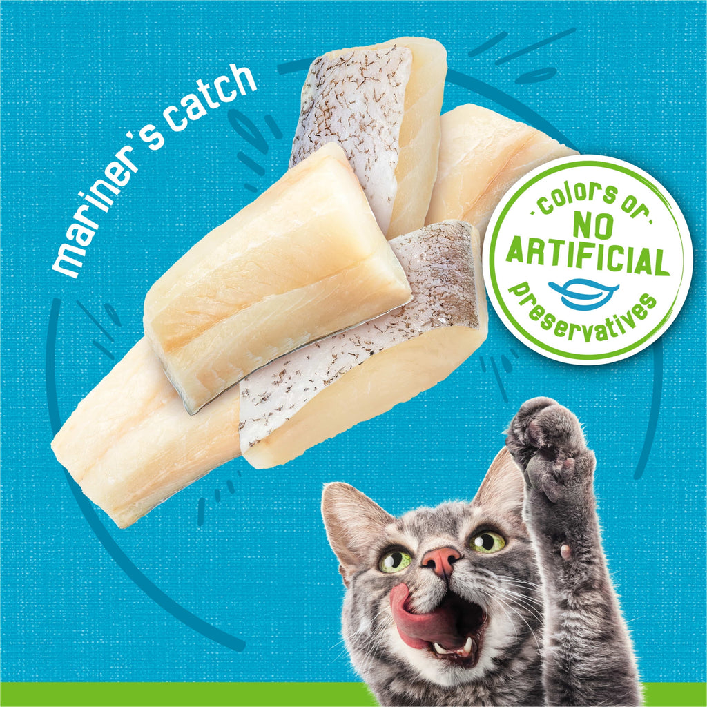 Purina Friskies Mariner's Catch Fish Flavor Pate Wet Cat Food - 5.5 oz Can - 12-Pack