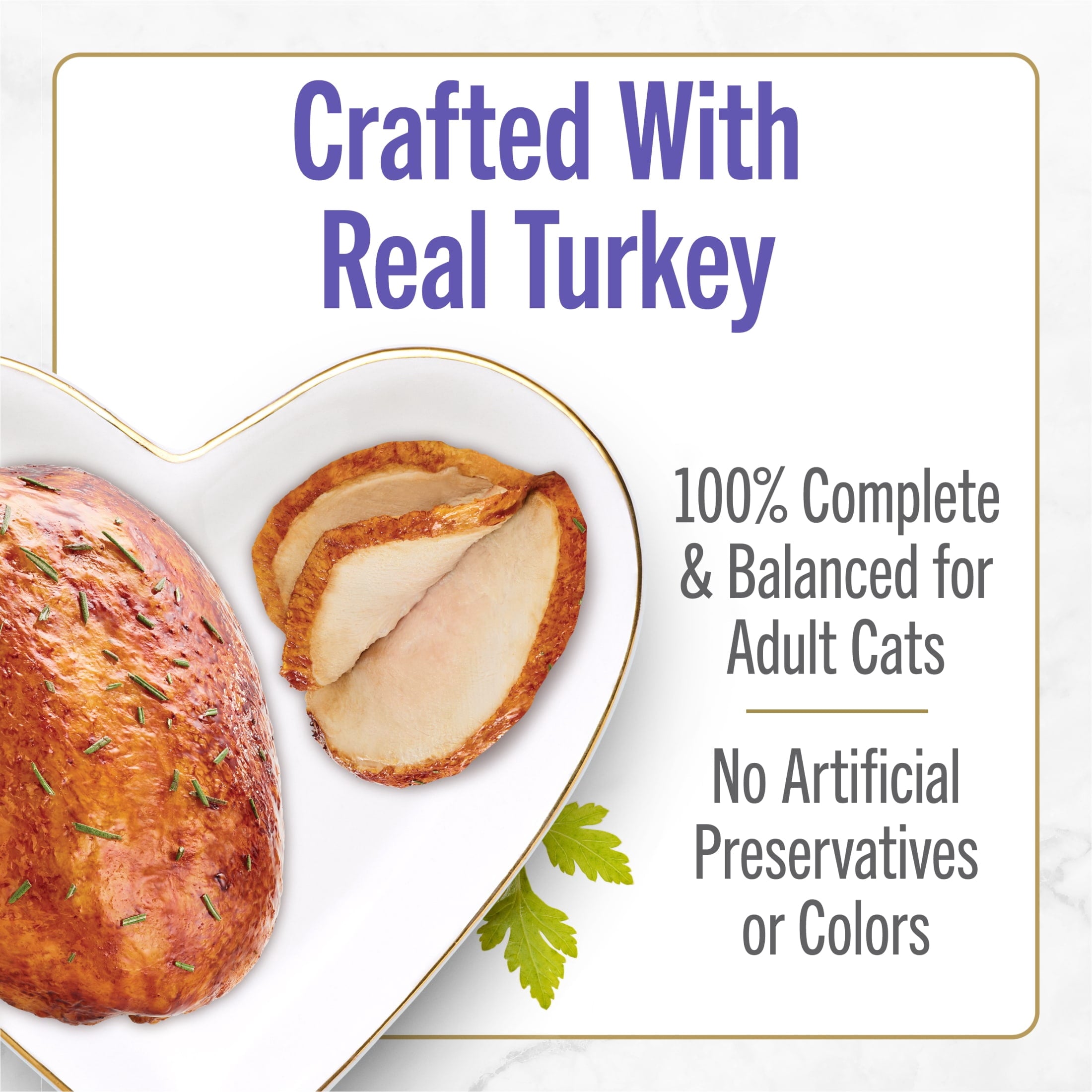 Purina Fancy Feast Petites With Roasted Turkey Entrée with Sweet Potato in Gravy Gourmet Wet Cat Food Pate