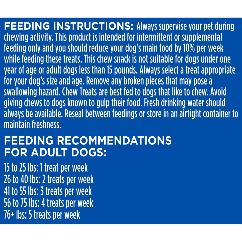 Milk Bone Flavor Rolls Beefy Cheesy - Yes Please y! Rawhide Free Dog Treat With Beef, 5 Count Bag