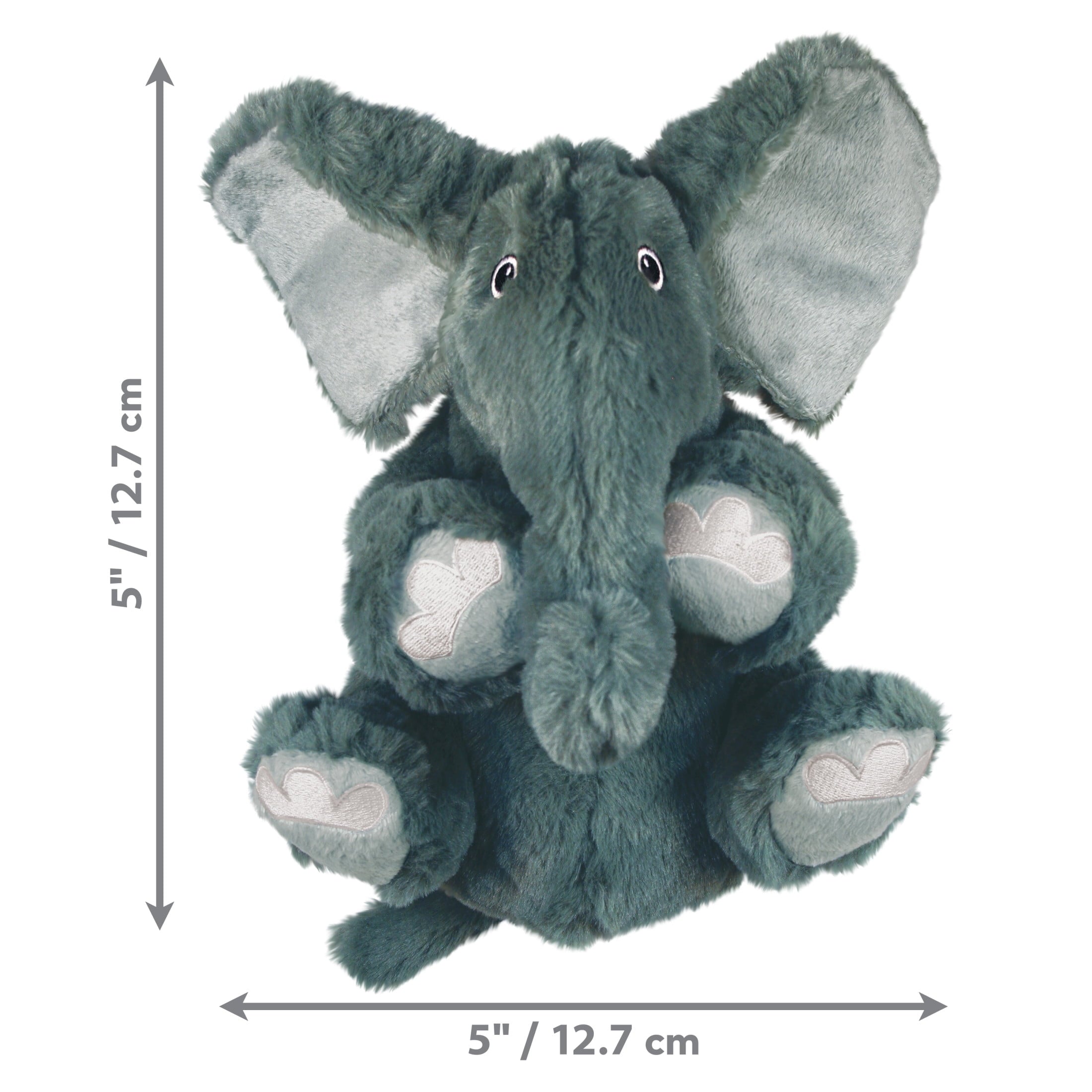 KONG® Comfort Kiddos Dog Toy - Removable Squeaker, Elephant, Extra Small
