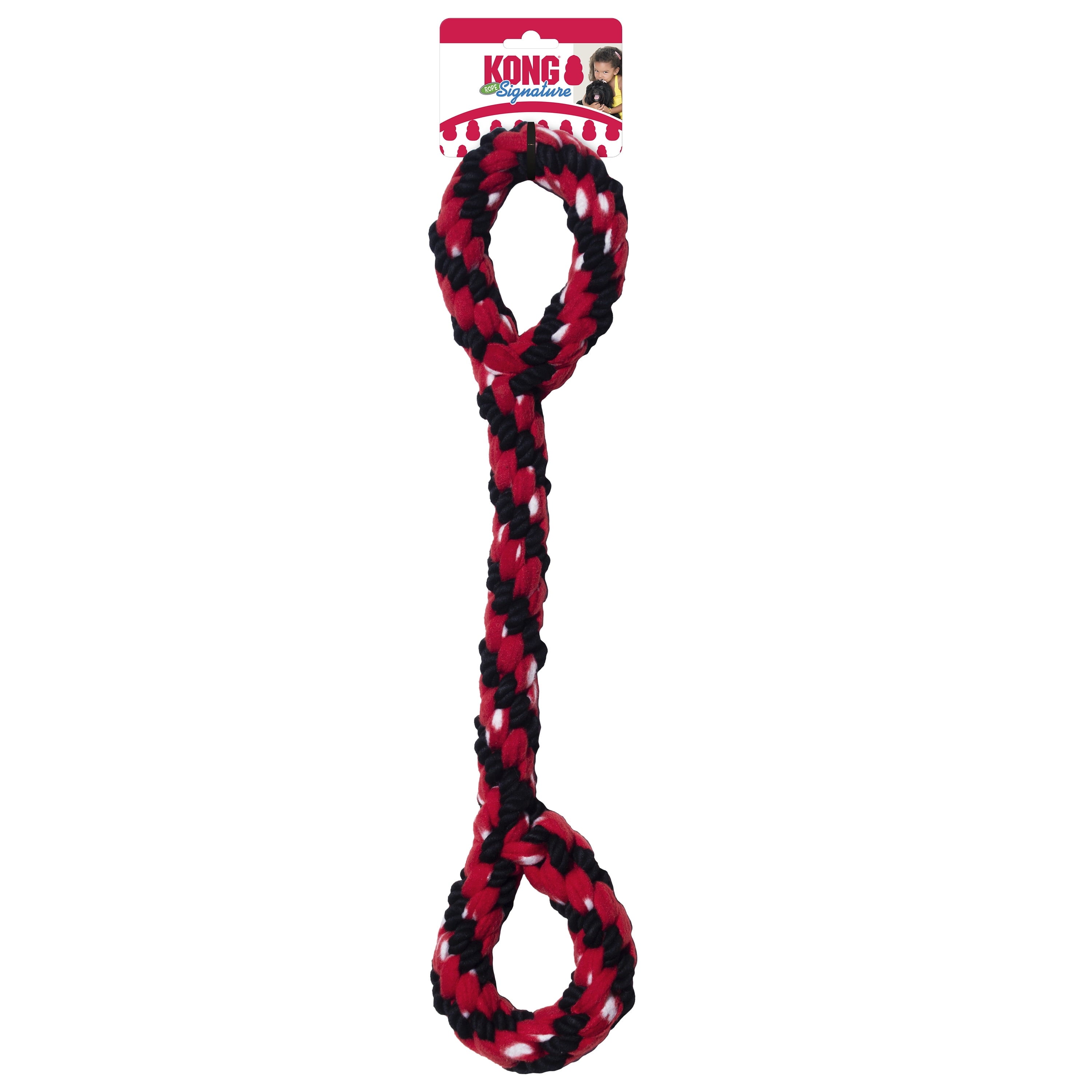 KONG® Signature Rope Double Tug Dog Toy - Large