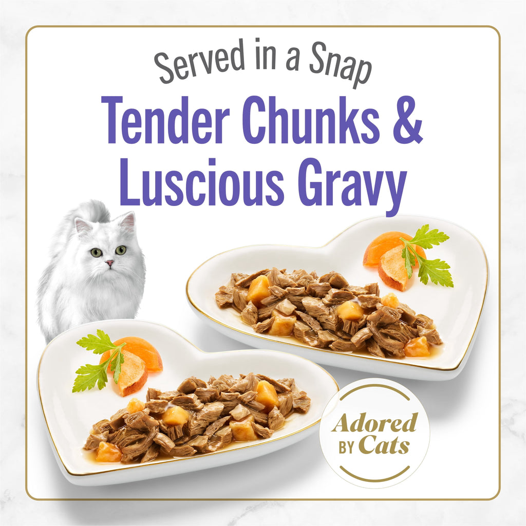 Purina Fancy Feast Petites With Roasted Turkey Entrée with Sweet Potato in Gravy Gourmet Wet Cat Food Pate