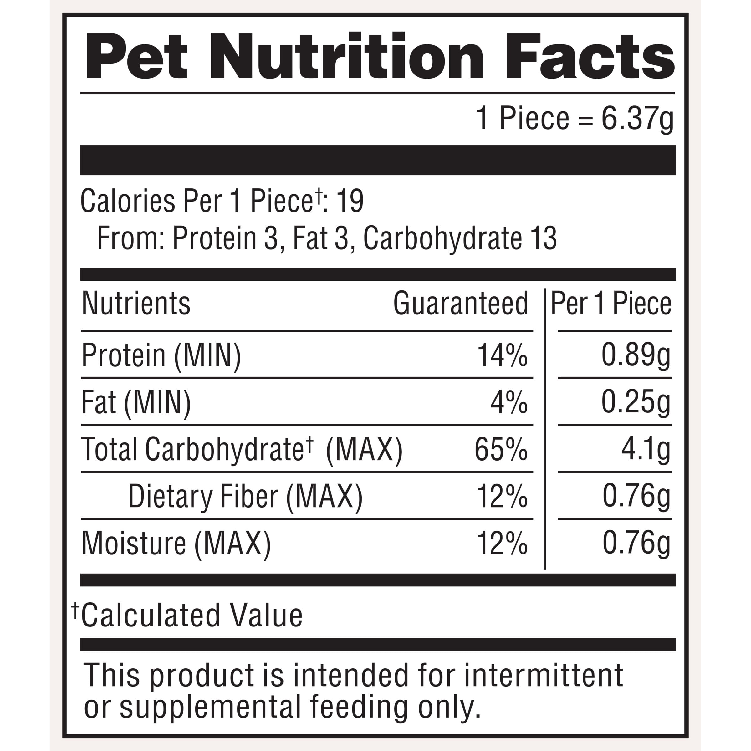 Milk Bone CELEBRATE Birthday Cake Artificially Flavored Biscuits - Small Dog Treats, 8 oz Bag - 2-Pack