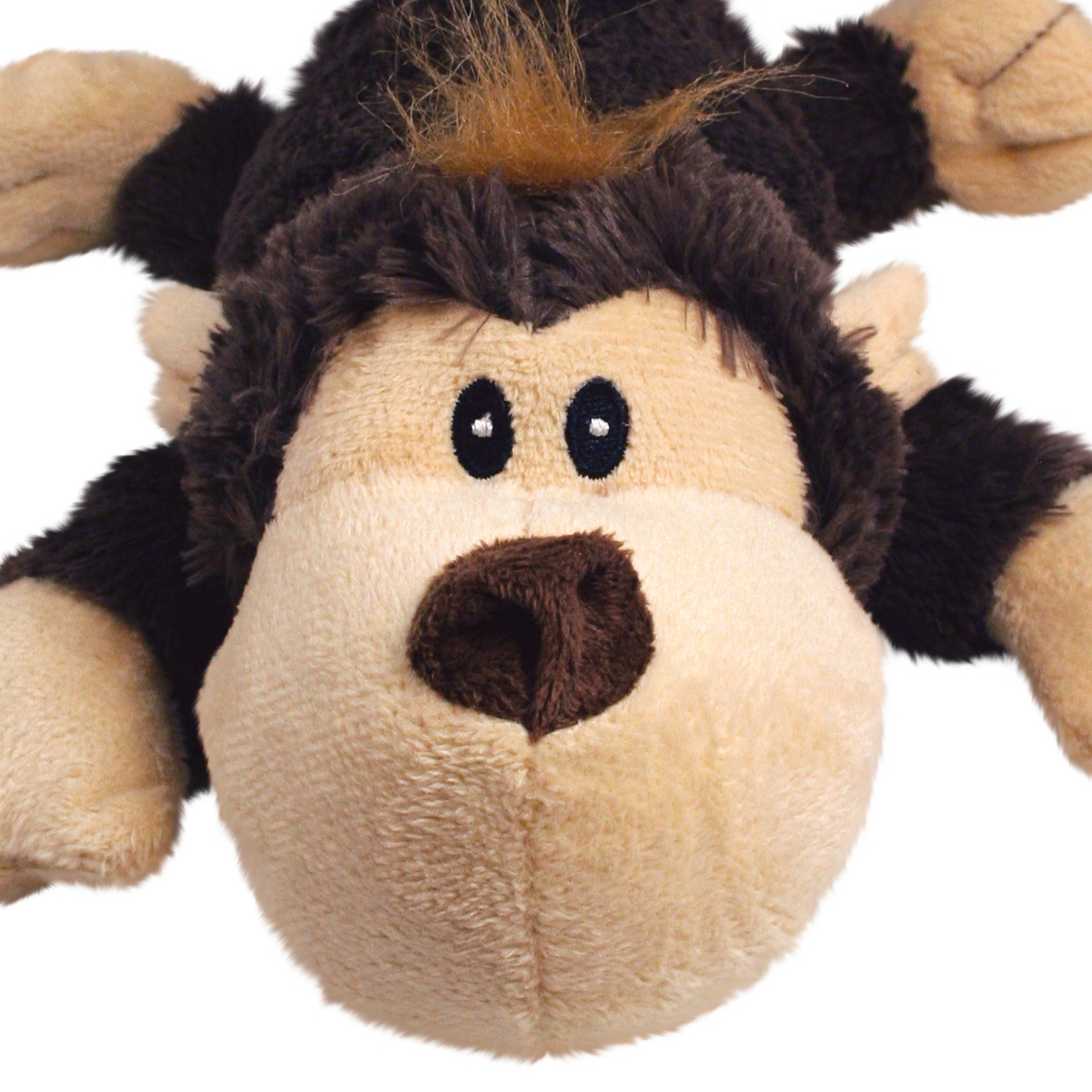 KONG® Cozie™ Plush Dog Toy with Squeaker - Funky Monkey, Medium
