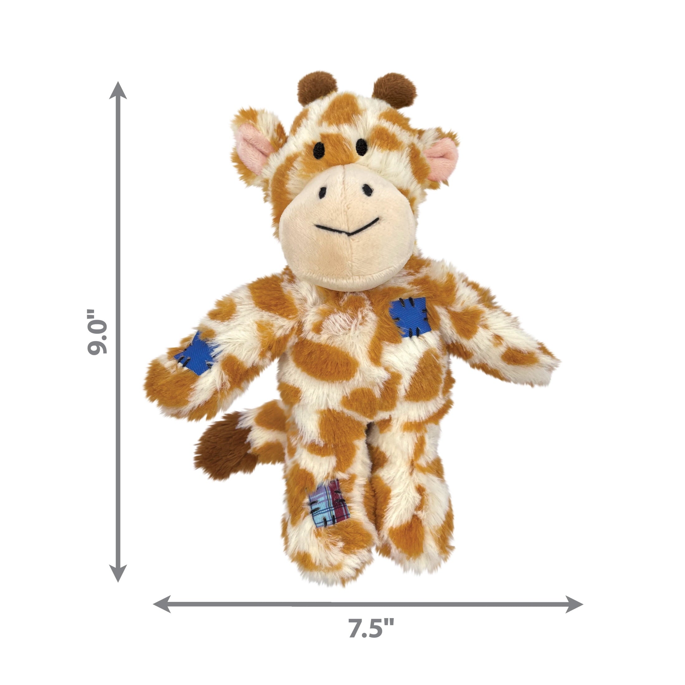 KONG® Wild Knots Internal Rope Skeleton Dog Toy - Giraffe, Small/Medium