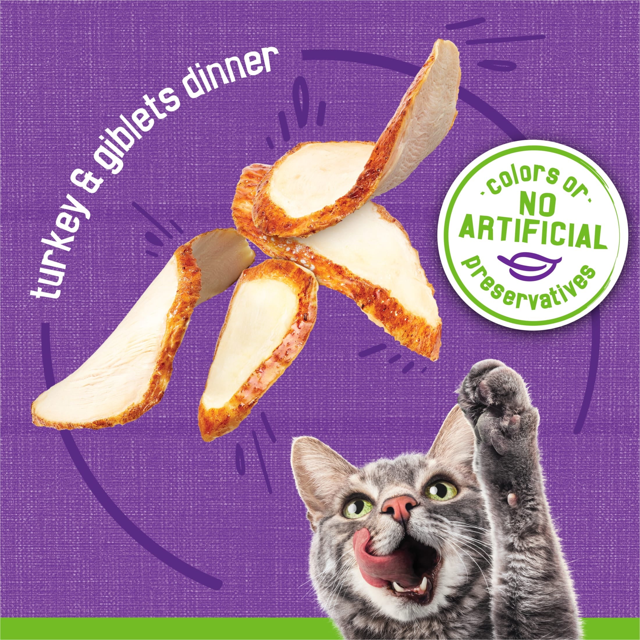 Purina Friskies Turkey and Giblets Flavor Pate Wet Cat Food - 5.5 oz Can