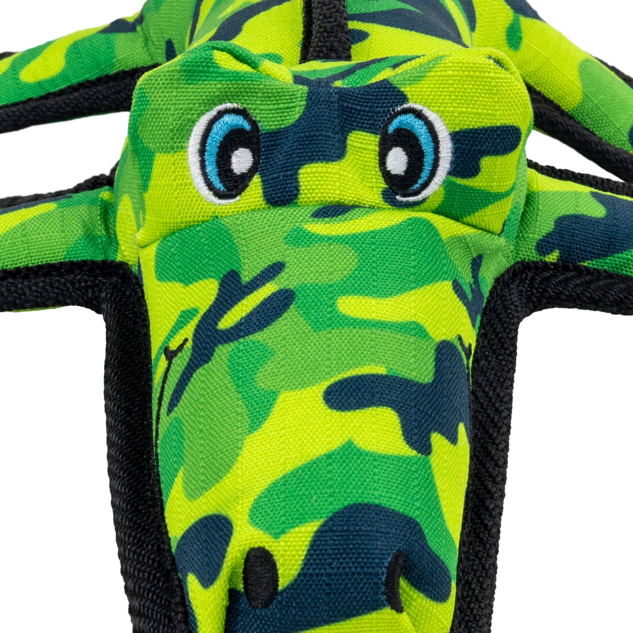 KONG® Ballistic® Durable Plush Squeaker Dog Toy - Alligator, Medium/Large