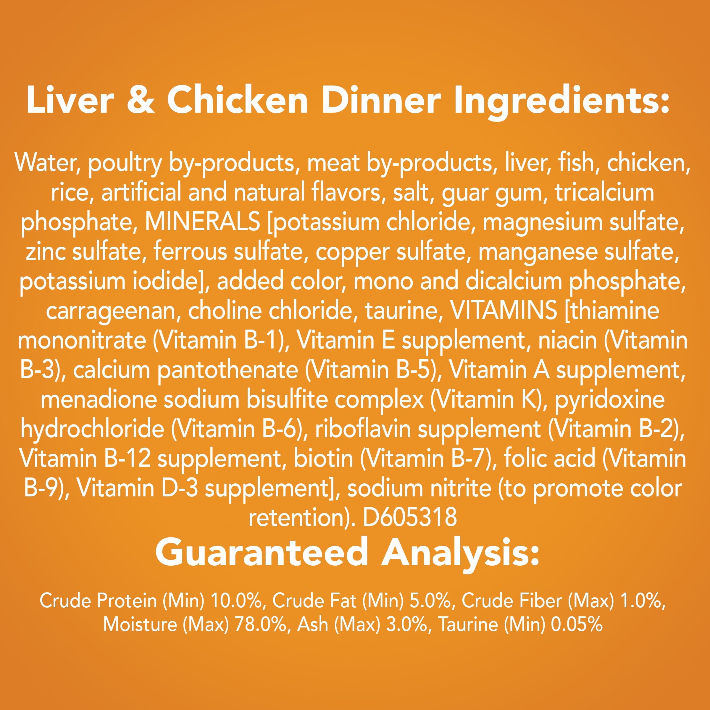 Purina Friskies Liver & Chicken Flavor Pate Wet Cat Food - 5.5 oz Can - 12-Pack