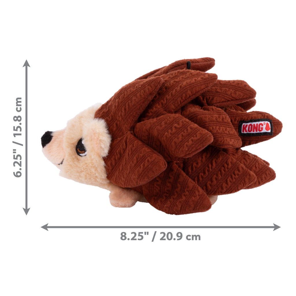 KONGÂ® Layerz Forage Crackle and Squeaker Dog Toy - Hedgehog, Medium