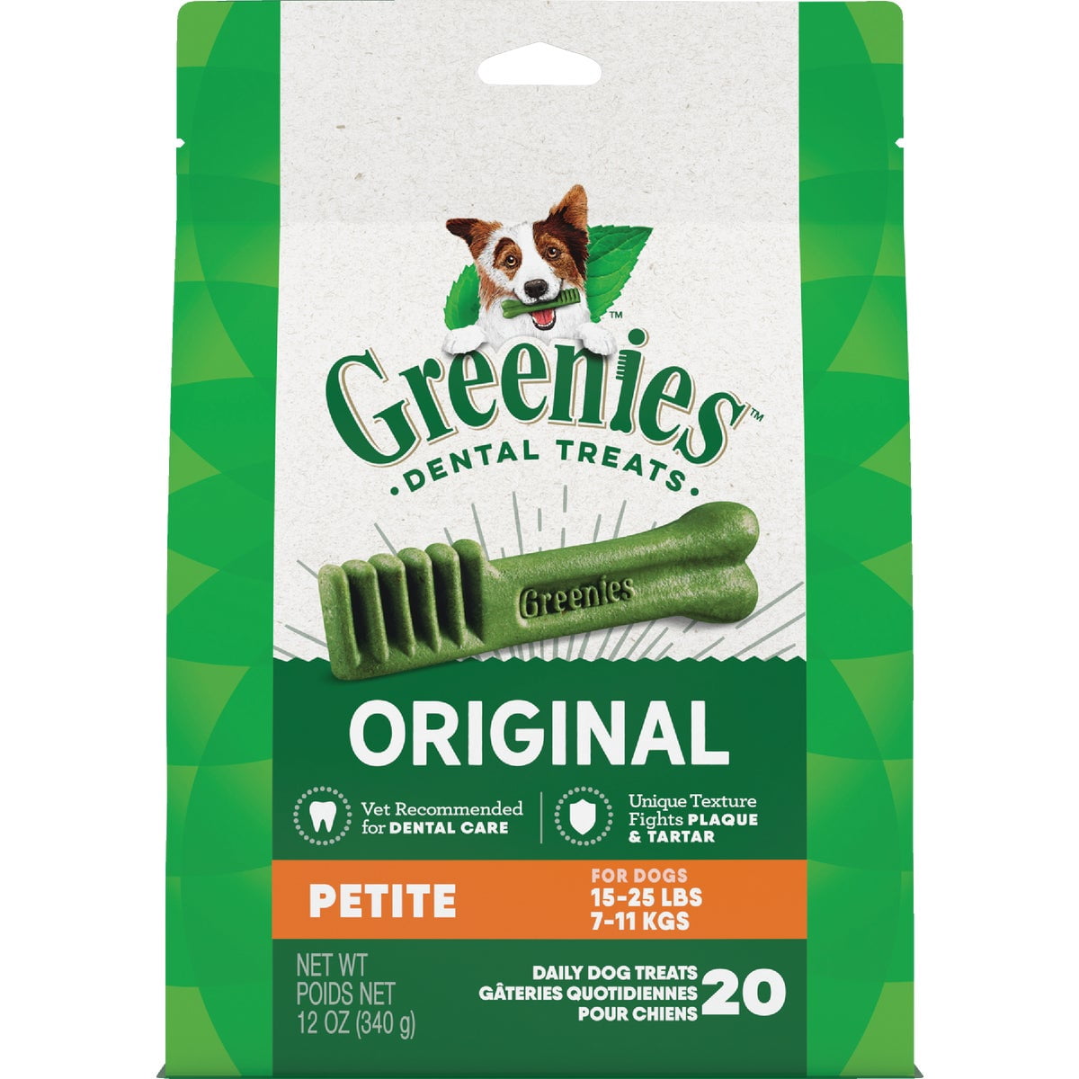 ADMC Greenies Dental Chew Dog Treat - Pack of 2