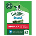 Greenies Aging Care Adult Natural Dental Dog Treats Regular Size - 27 oz Pack (27 Count)