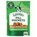 Greenies Pill Pockets Peanut Butter Flavor Dog Treats Large 7.9 oz Pouch