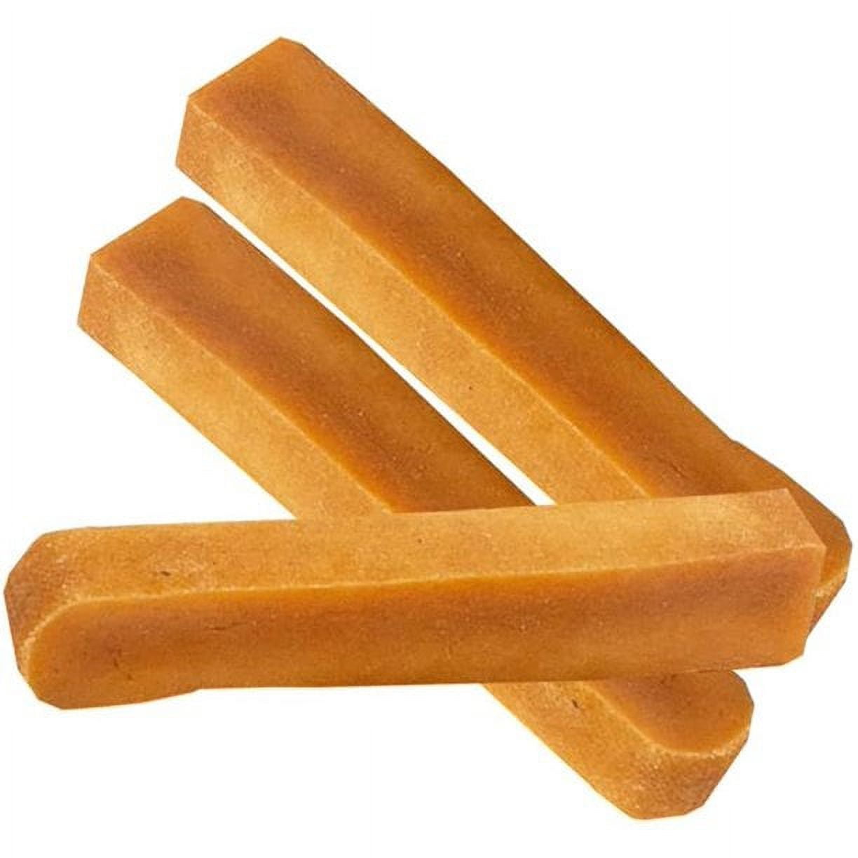 Himalayan Yak Milk Bone Dog Chew Treats for Dogs - Cheese Flavor - 6" long - 3 Pieces!