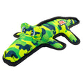KONG® Ballistic® Durable Plush Squeaker Dog Toy - Alligator, Medium/Large