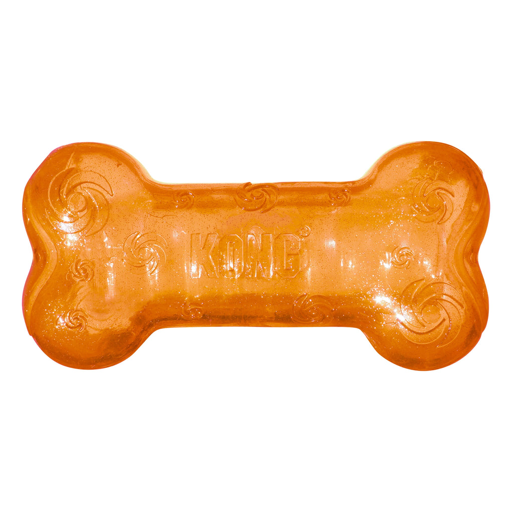 KONG® Squeezz Bone Crackle Dog Toy - Large