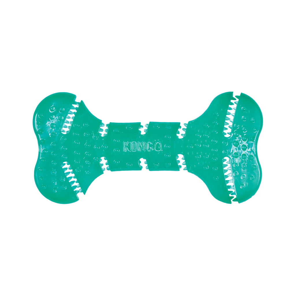 KONG® Squeezz Dental Bone Dog Toy - Medium
