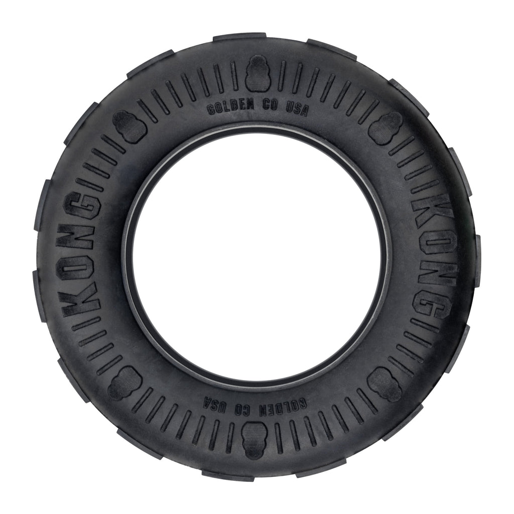 KONG Extreme Tire Durable Dog Toy - Black, Medium/Large for Dogs Between 30-65 lbs